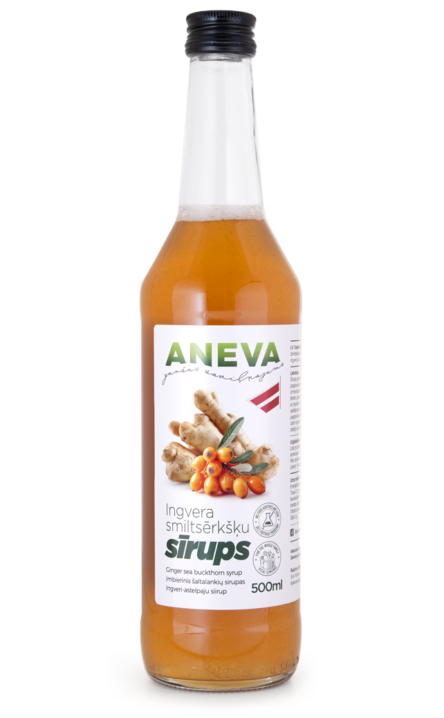Smiltsērkšķu/Ingvera sīrups