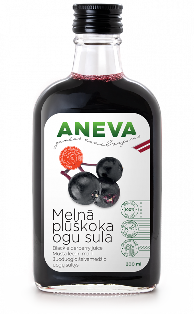 Сок из ягод черной бузины