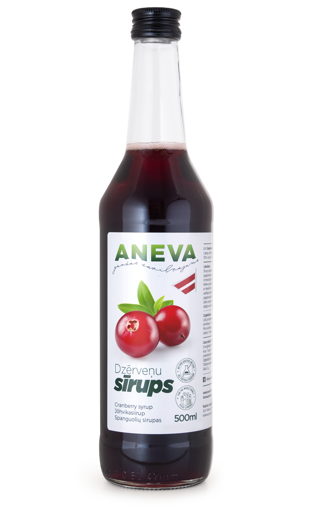 Dzērveņu sīrups