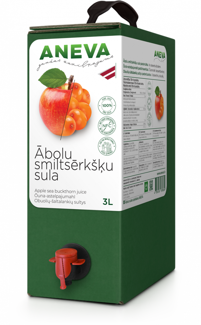 Яблочно-облепиховый сок