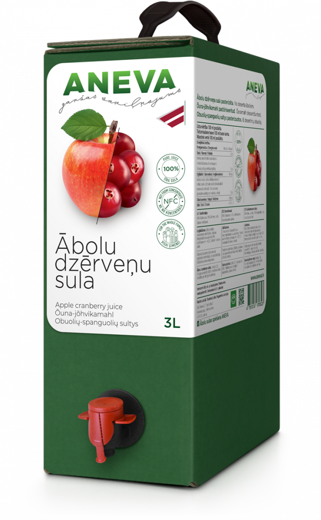 Яблочно-клюквенный сок