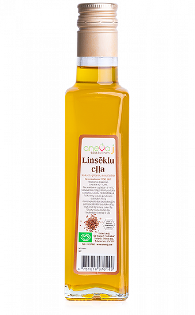 Льняное масло